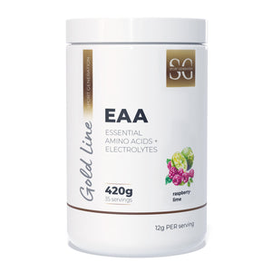 Gold Line EAA + Electrolytes 420 g Raspberry & Lime