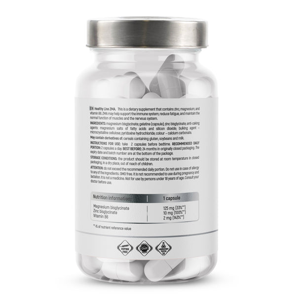Healthy Line ZMA 90 caps