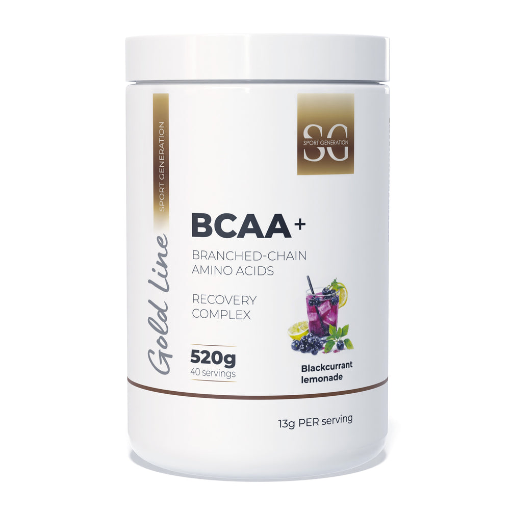 Gold Line BCAA+ 520 g Blackcurrant lemonade
