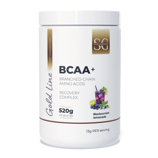Gold Line BCAA+ 520 g Blackcurrant lemonade
