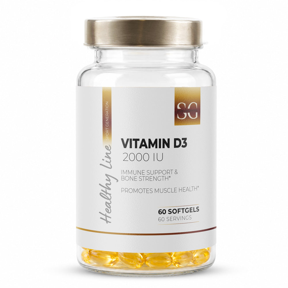 Healthy Line Vitamin D3 2000 IU