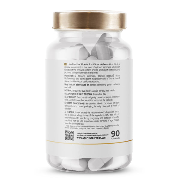Sport Generation Healthy Line Ascorbate C 500 mg 90 caps